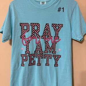 Comfort Colors Light Blue Graphic Tee